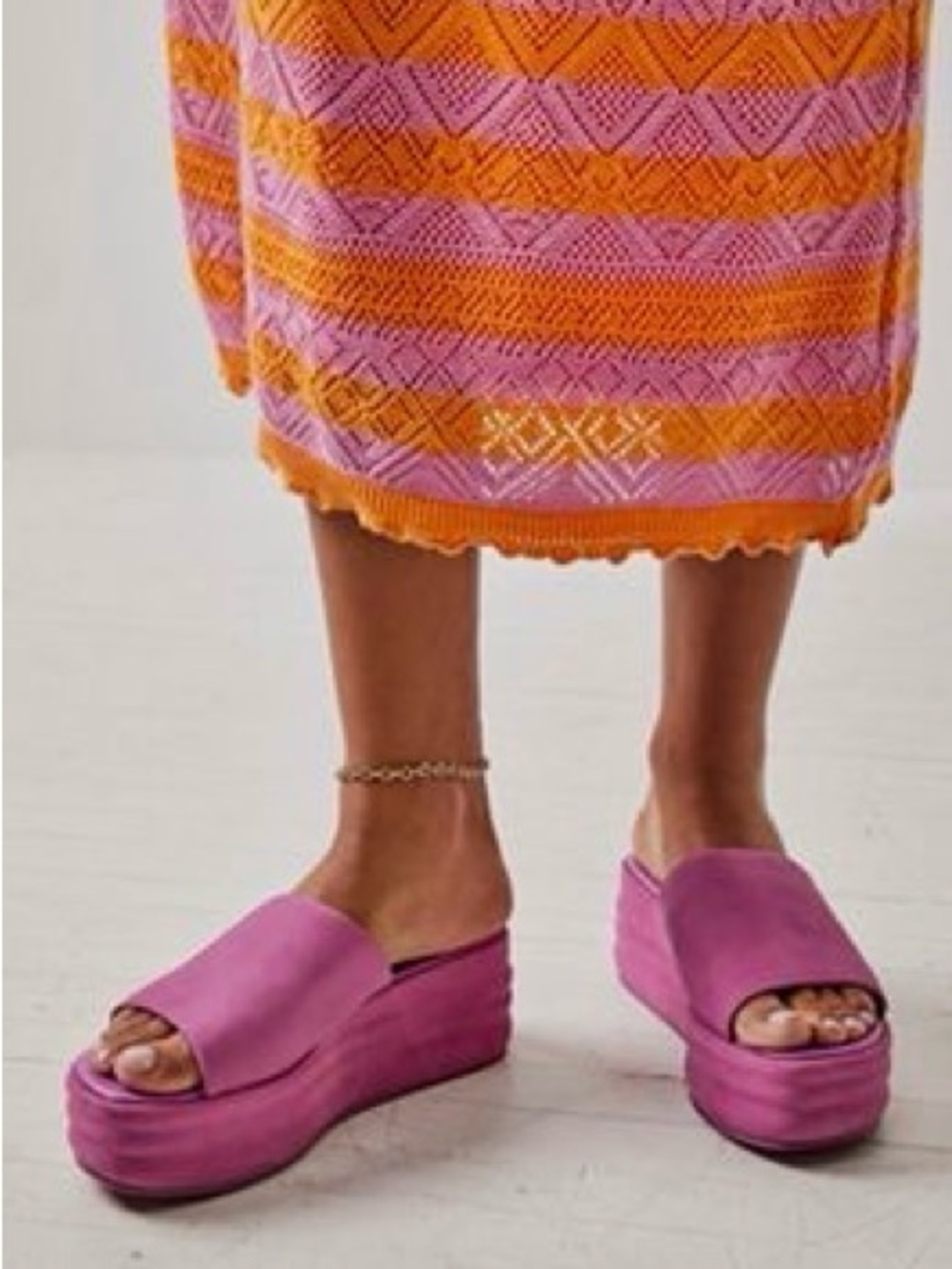 Free People Harbor Flatform Sandals